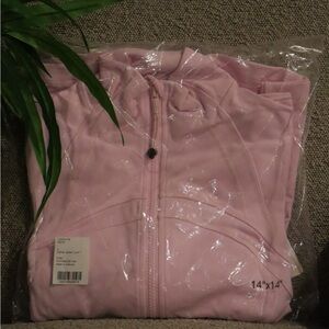 Meadowsweet Pink Define Jacket full length luon size 4